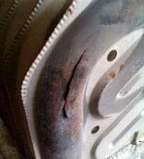 Furnace Repair & Heating Service 44 cracked heat exchanger on a St. Louis Furnace