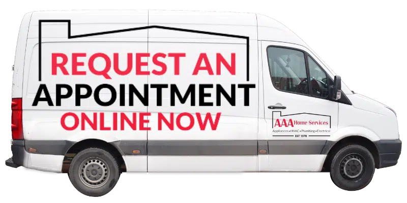 Home 1 request a home services repair appointment, electrical, appliance repair or heating and cooling quote from AAA Home Services